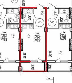 Квартира 27 м², студия - изображение 1