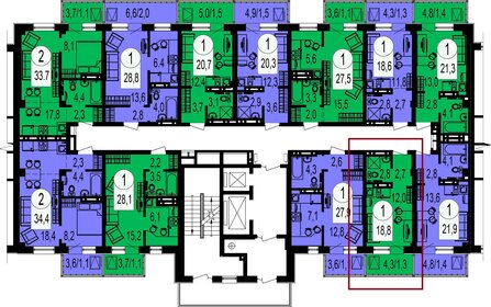 Квартира 18 м², 1-комнатная - изображение 5