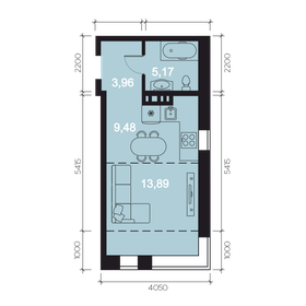 Квартира 36,6 м², 1-комнатная - изображение 1