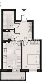 Квартира 48,2 м², 2-комнатная - изображение 1