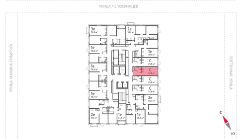 Квартира 25,8 м², студия - изображение 3