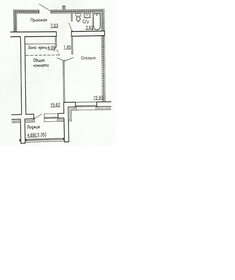 Квартира 48,6 м², 2-комнатная - изображение 5