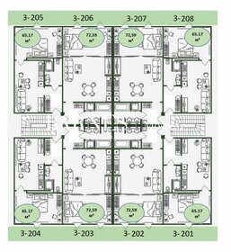 Квартира 64,1 м², 2-комнатная - изображение 1