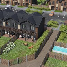 таунхаус + 2 сотки, участок - изображение 4