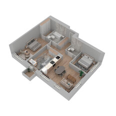 Квартира 91,8 м², 4-комнатная - изображение 3