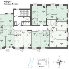 Квартира 41,3 м², 1-комнатная - изображение 2