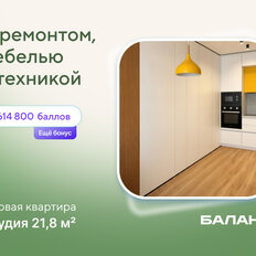 Квартира 21,8 м², 1-комнатная - изображение 2