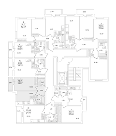 Квартира 34,1 м², 1-комнатная - изображение 2