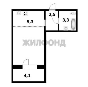 Квартира 23,4 м², 1-комнатная - изображение 1