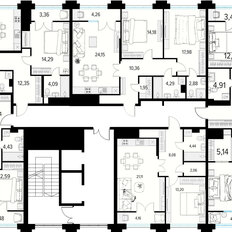 Квартира 75,7 м², 2-комнатная - изображение 2