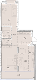 Квартира 85,5 м², 3-комнатная - изображение 1