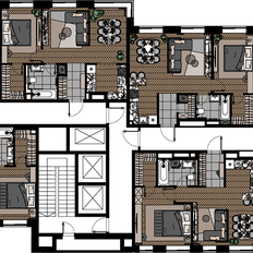 Квартира 65,8 м², 3-комнатные - изображение 3