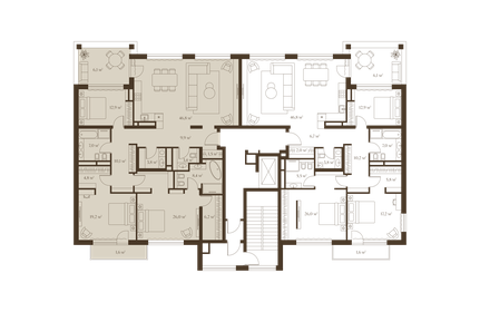 Квартира 167,7 м², 3-комнатная - изображение 2