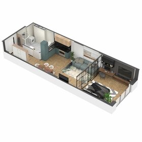 Квартира 82,2 м², 2-комнатные - изображение 1