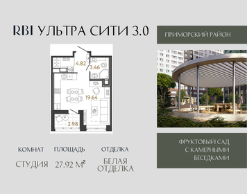 Квартира 27,9 м², студия - изображение 1