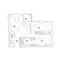 Квартира 76,9 м², 3-комнатная - изображение 3
