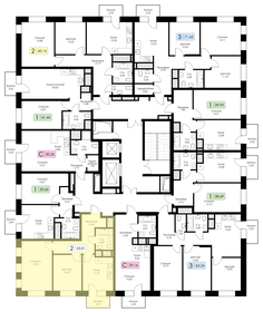 Квартира 53 м², 2-комнатная - изображение 2
