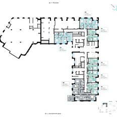 Квартира 44,4 м², 1-комнатная - изображение 2