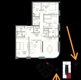 Квартира 149,9 м², 4-комнатная - изображение 2