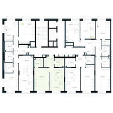 Квартира 46,5 м², 2-комнатная - изображение 2