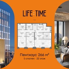 Квартира 265,6 м², 5-комнатная - изображение 2