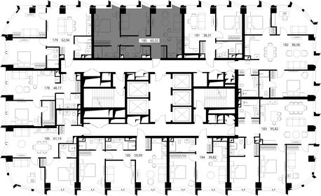 Квартира 62,1 м², 2-комнатная - изображение 3