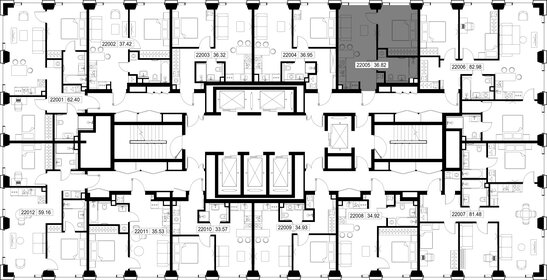 Квартира 36,8 м², 1-комнатная - изображение 2