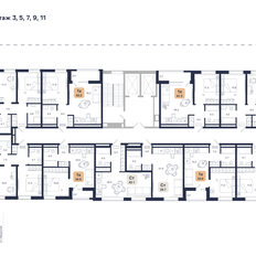 Квартира 62,6 м², 2-комнатная - изображение 2