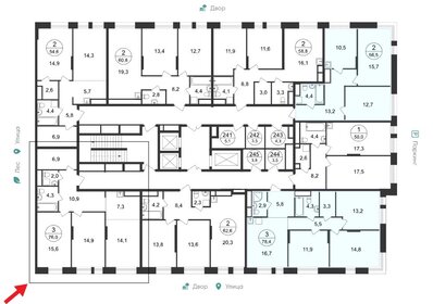 Квартира 76 м², 3-комнатная - изображение 1
