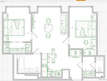 Квартира 61 м², 2-комнатная - изображение 1