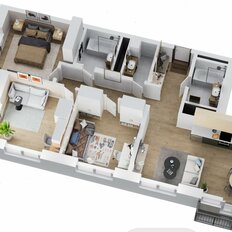 Квартира 85,5 м², 3-комнатная - изображение 4
