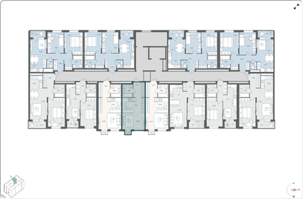 Квартира 27,8 м², студия - изображение 2