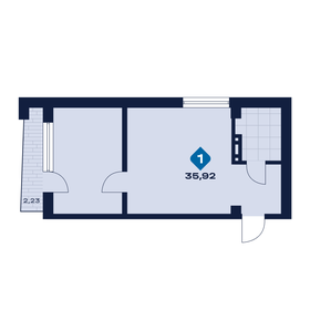 36,6 м², гостиница - изображение 4