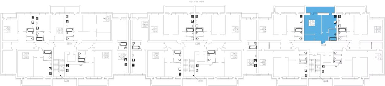 Квартира 48,8 м², 1-комнатная - изображение 2