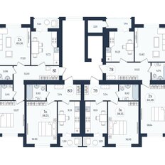 Квартира 62,4 м², 2-комнатная - изображение 2