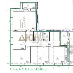 Квартира 119,1 м², 4-комнатная - изображение 2