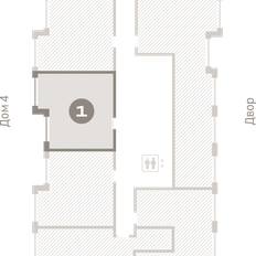 Квартира 43,3 м², 1-комнатная - изображение 4