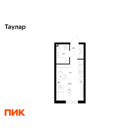 Квартира 23 м², студия - изображение 1