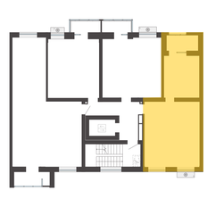 Квартира 55 м², 2-комнатная - изображение 2