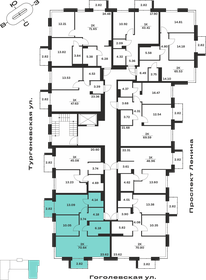 Квартира 70,6 м², 2-комнатная - изображение 2