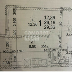 Квартира 30 м², 1-комнатная - изображение 2