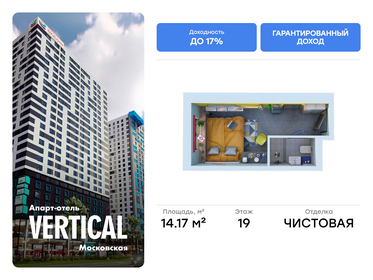 Квартира 14,2 м², студия - изображение 1