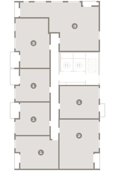 104,6 м², 4-комнатная квартира 9 999 000 ₽ - изображение 105