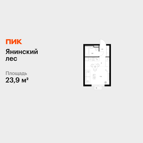 Квартира 23,9 м², студия - изображение 1