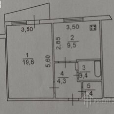 Квартира 39 м², 1-комнатная - изображение 4
