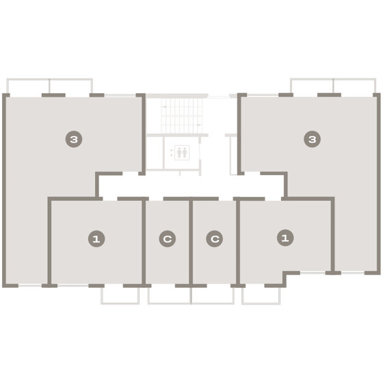 104,6 м², 4-комнатная квартира 9 999 000 ₽ - изображение 99