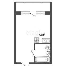 Квартира 28 м², студия - изображение 1