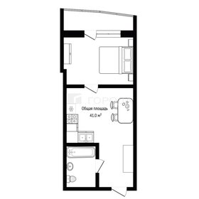 Квартира 41 м², 1-комнатная - изображение 5