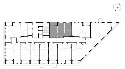 Квартира 53,3 м², 2-комнатная - изображение 3