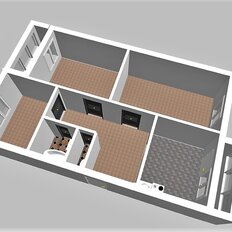Квартира 56,9 м², 3-комнатная - изображение 5